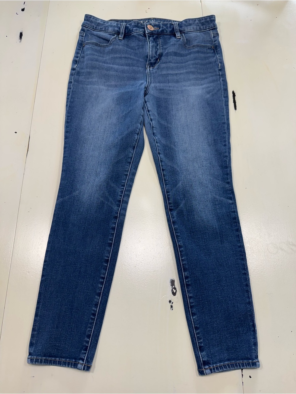American Eagle Women's "The Dream Jean" Stretch Jeggings - Medium Wash